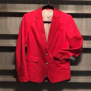 Banana Republic Red Blazer